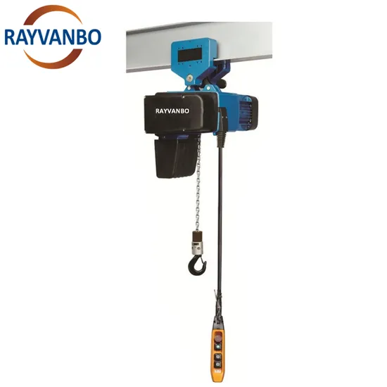 Portable and Waterproof Stable Performance Hh Electric Chain Hoist for Lifting Equipment 220-440V