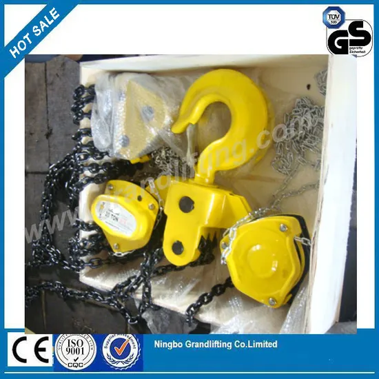 Quality Ce Manual Hand Chain Hoist 20 Ton