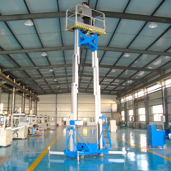 Double Masts Vertical Lift of Gtwy2-8 "10m" Made in China