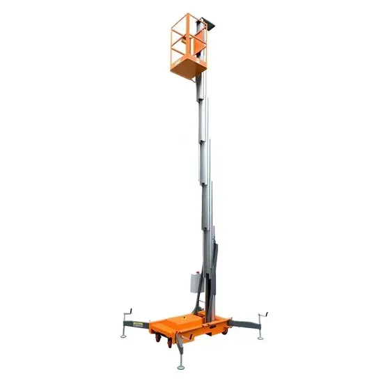 Light Weight Aluminum Alloy Materials One Man Lift Platform
