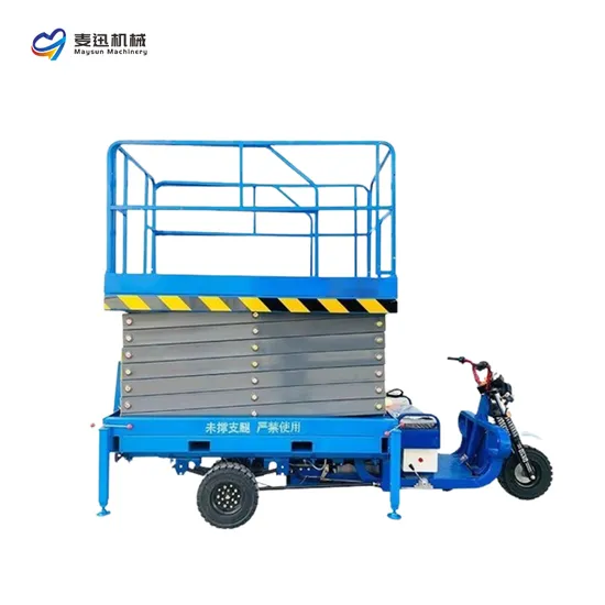 CE ISO Certification Truck Mounted 500kg Mobile Mini Small Electric Scissor Lift