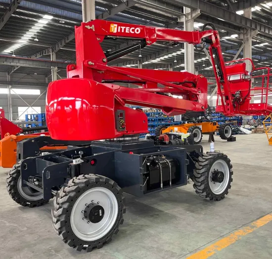 10-26m Working Platform Articulated Boom Liftman Lift