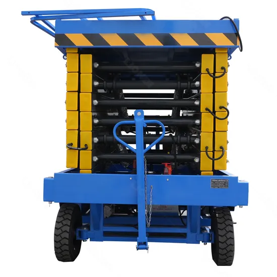 Lift Mobile Scissor Lifting Platform Simple Lifting Full Self-Propelled Aerial Work Trucks
