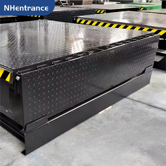 Heavy-Duty Hydraulic Dock Leveler with Automatic Operation Anti-Slip Steel Plate and High Load Capacity
