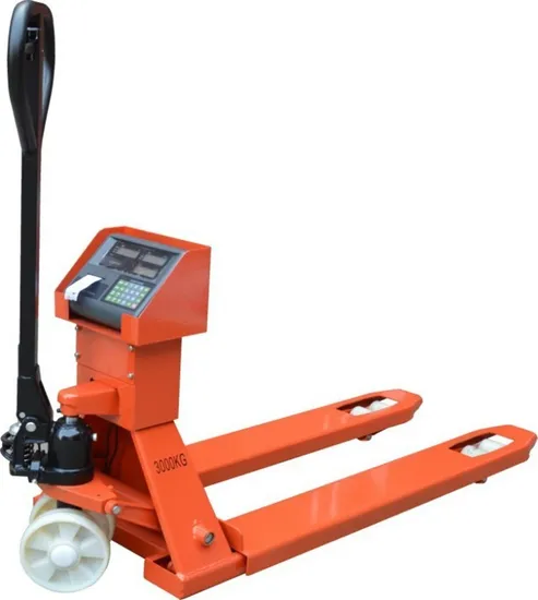 Hot Selling Hydraulic Manual Weighing Manual Pallet Truck Hydraulic Pallet Truck Scale