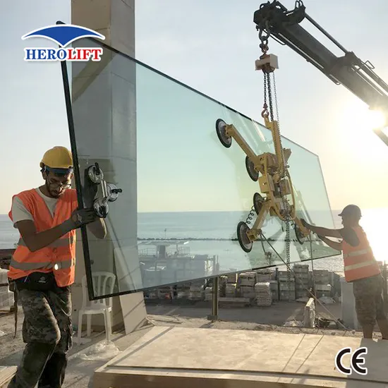 CE Certification Sheet Metal Suction Cups Safe Handling Vacuum Glass Lifter