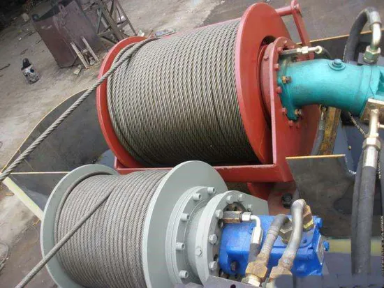 Dispatching Pulling Winch Hydraulic