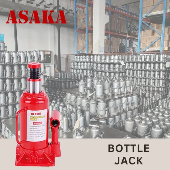 Asaka Bottle Jack Repair Tool 10 T Hydraulic Bottle Jack for Car