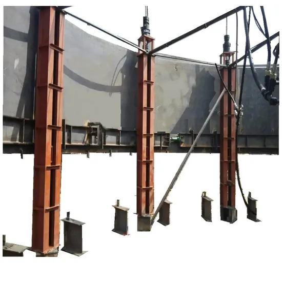 Chuck Type Hydraulic Jacks for Large Oil Tank Construction