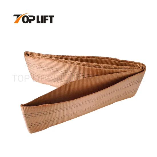Heavy-Duty 6t Polyester Endless Flat Webbing Sling En1492-1