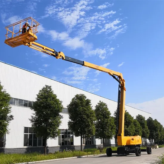 16-34m Electric and Diesel Telescopic Boom Lifts Aerial Working Platform