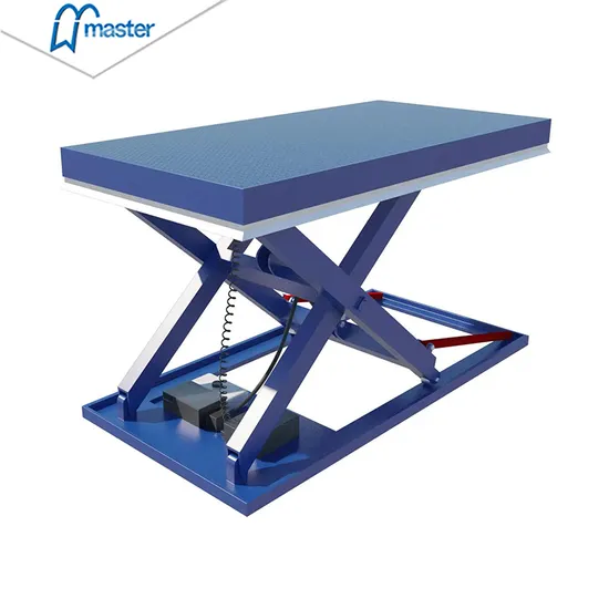 CE Proved High Quality Customized Commercial Industrial Heavy Duty Automatic Stationary Scissor Lift Table