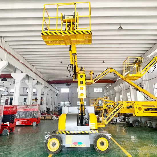 Hydraulic Moving Table Self-Propelled Curved Arm Lift Zmqbpt10c/D Work Platform