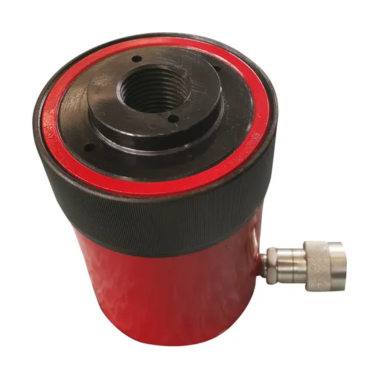 30 Ton Anti-Corrosion Surface Single Acting Hollow Hydraulic Jack Cylinder