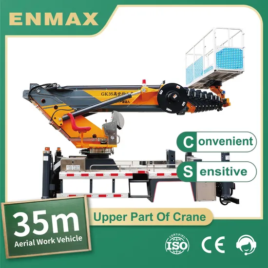 RC Versatile Folding Arm Bucket Truck Foldable Arm Operation Platform 30m China Aerial Platform Lifting