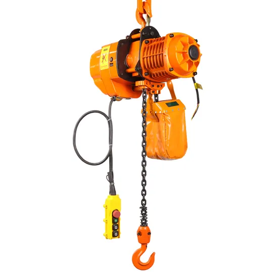 Hhbb Single/Double Speed Electric Chain Hoist with Hook/Motorized Trolley