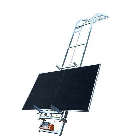 Safety Portable Electric Lift Solar Panel Ladder Lift for Roof