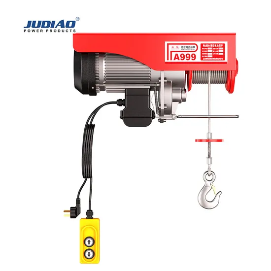 Juli 100% Copper Wire Rope Electric Hoist for Lifting