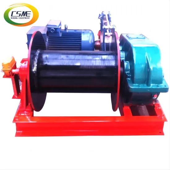 Jk10 High Speed Wire Rope Pulling Electric Winch 10 Tons
