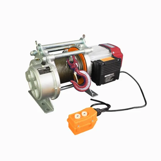 China Factory Cdk 500-100kg Electric Rope Winch with Voltage 220V
