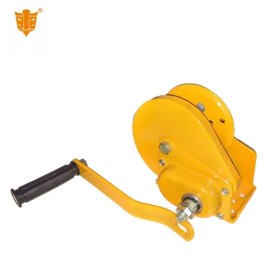 2600lbs 1800lbs Brake Winch Heavy Duty Lifting Manual Hand Winch Boat Trailer