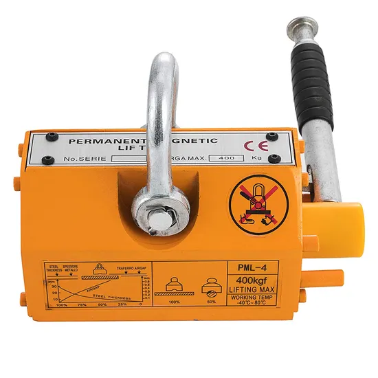 Neodymium Iron Permanent Magnet Crane 300 Kg 600 Kg 1000 Kg