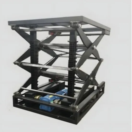 Heavy Duty Lifting Stage with Sturdy Hydraulic System for Efficiency