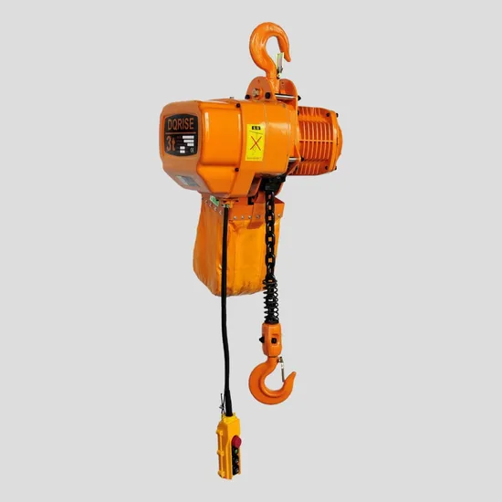 High Performance 3t Electric Chain Hoist with Hook Type for Lifting Equipment
