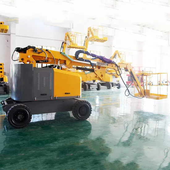 Factory Price Moving Hydraulic Curved Arm Truck Cargo Lift Platform Zmqbpt10c/D Work