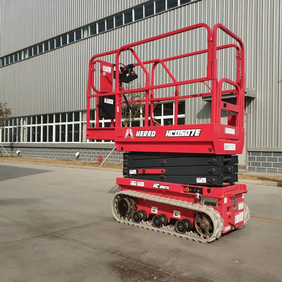 Original Factory Hc0507e Crawler Mobile Elevating Work Platform Scissor Lift