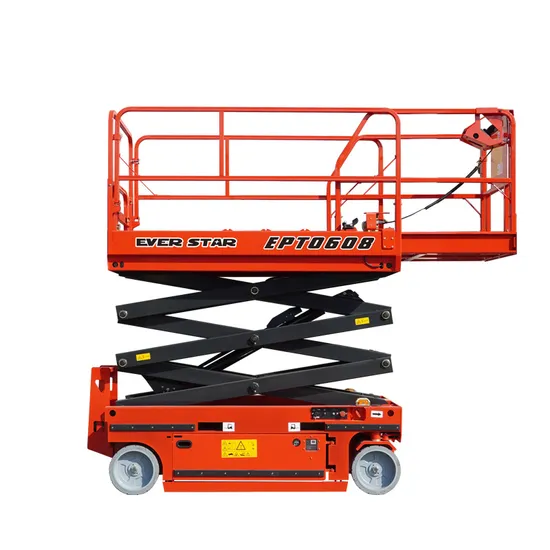 4m 6m 8m 10m 12m Electric Track Rough Terrain Crawler Scissor Lift Man Lift Diesel Tracked Scissor Lift with CE ISO