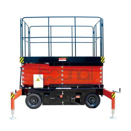 12m 450kg Hydraulic Lifting Platform Industrial Electric Shear Fork Lift