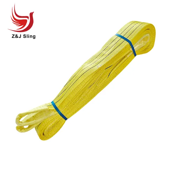 Factory Direct Web Lifting Sling Double Ply Cargo Lifting