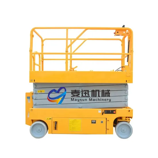 Best Price Self-Propelled Scissor Lift Platform Hydraulic China Mobile Electric Hydraulic Scissor Lift for Sale Hydraulic Scissor Lifting Equipment for Narrow