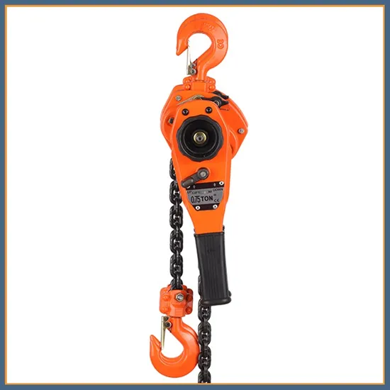 Precision Vt Type 0.75ton Manual Lever Chain Hoist