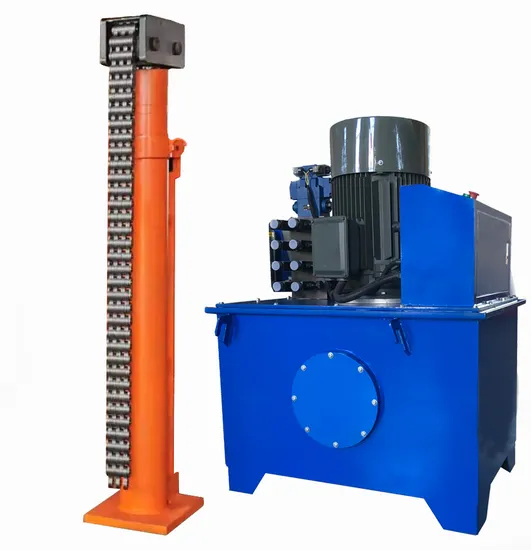 Simple Hydraulic Lifting Equipment Stock Available for Tank Construction with Chain