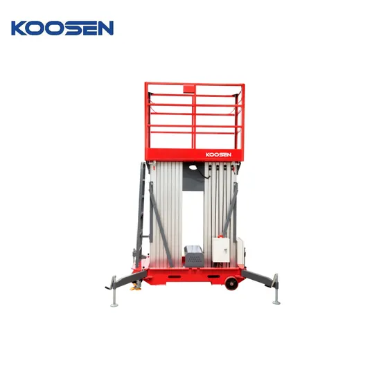Awp Series Portable Vertical Aluminium 9m Man Lift Platform with CE Cert