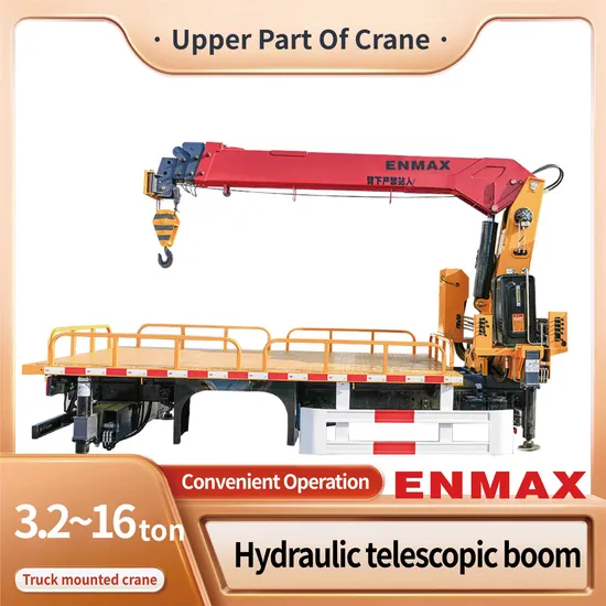 Straight Hydraulic Telescopic Boom Selling Wholesale Top Grade Truck Mounted Arm Crane Spare Part