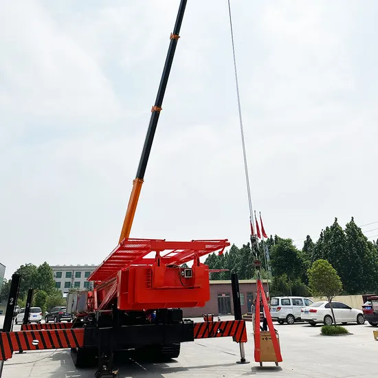 Oil-Electric Hybrid Lifting Device Remote Control Crawler High Altitude Hydraulic Lifting Platform