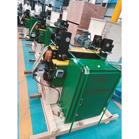 European Frequency Conversion Hoist 5 Tons 10 Tons Low Clearance Lifting Two-Speed Electric Hoist Explosion-Proof Wire Rope Electric Hoist