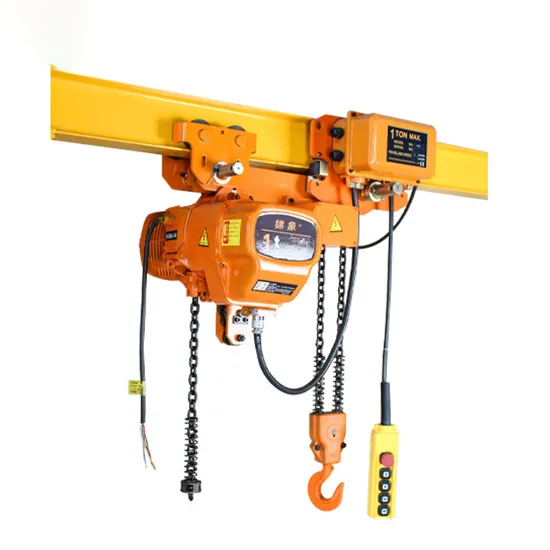 0.5t-10t Ultra Low Type Ghost Head Chain Electric Hoist
