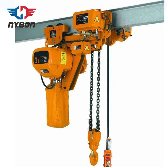 High Quality Industrial 2t 5t Variable Speed Electric Hook Chain Hoist with Remote