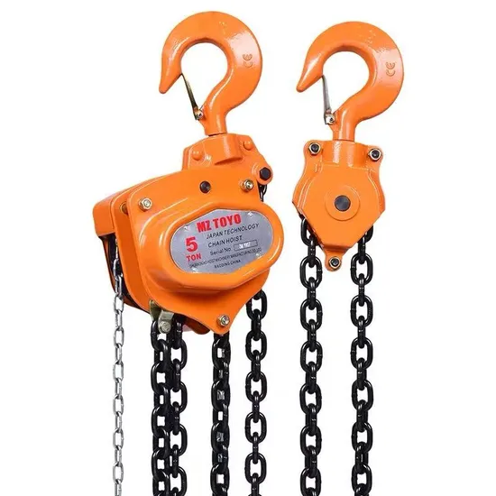 Versatile HS-Vt Hand Chain Hoist for Efficient Load Lifting