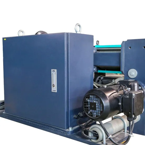 Cwh-40t-H6m Low Headroom Double Girder Elevator Steel Wire Rope Electric Rope Hoist