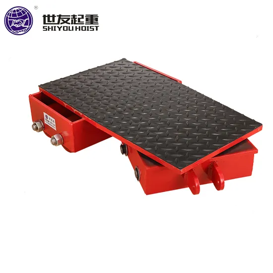 Lifting Moving Skate Load Moving Trolley OEM ODM Straight Roller