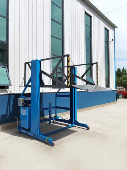 China Factory Produced Hydraulic Truck Unloading Lift Ramp