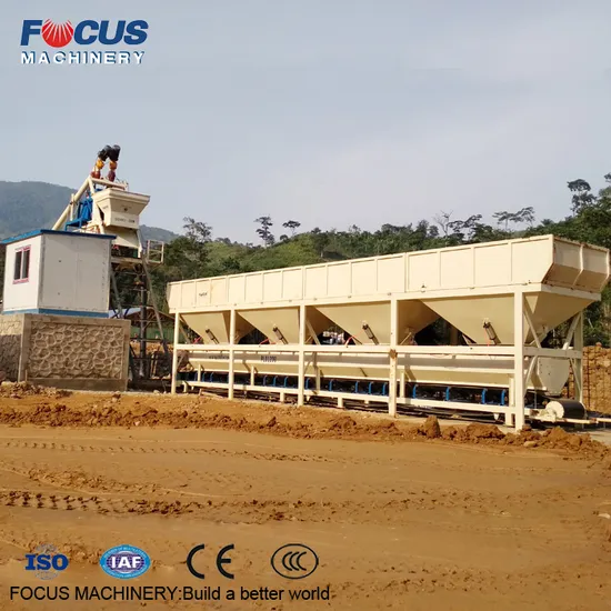 Widely Used Hzs35 35m3/H Concrete Mixing Plant
