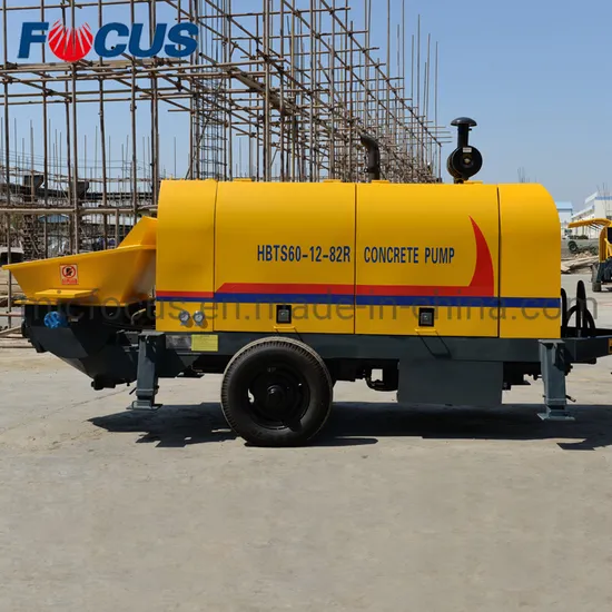 Hbts60 60m3/H Mini Concrete Pump Diesel