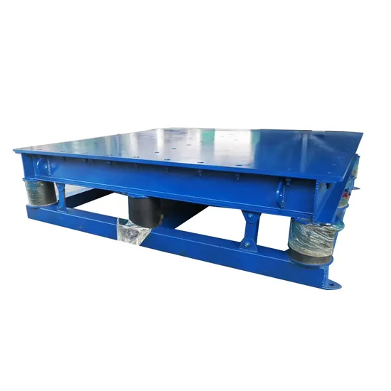 Bulk Bag Paving Brick Concrete Vibration Platform 3D Vibratory Compact Table