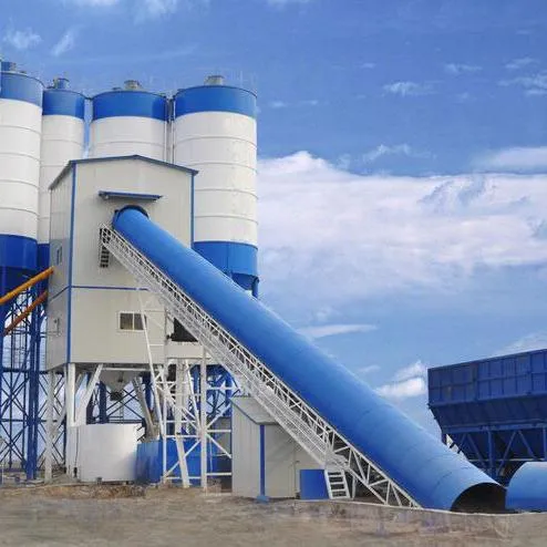 Hot Sale Truemax Mixing Machinery Hzs60-180 Portable Stationary Cement Mixer Concrete Batching Plant for Road Construction Purposes